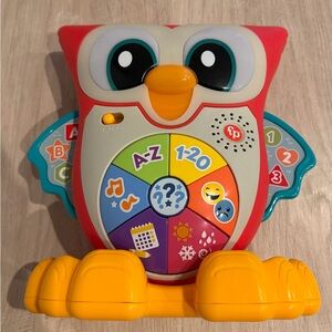 Fisher Price Linkimals Light Up and Learn Owl Interactive Musical Learning Toy